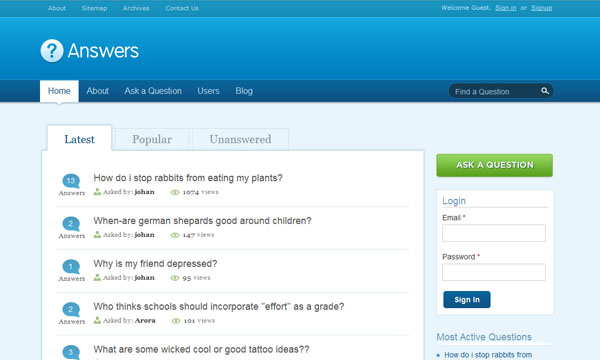 Answers