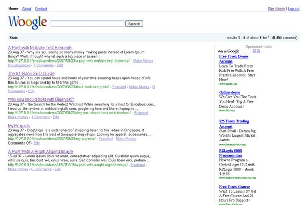 google-woogle-wordpress-theme