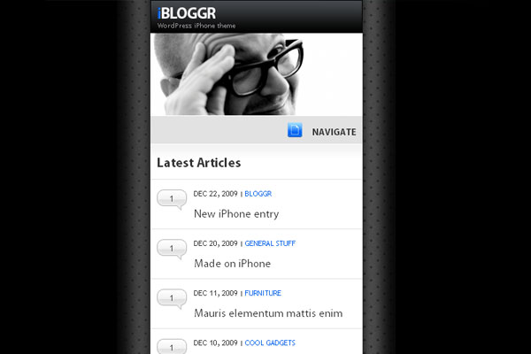 iblogger iBlogger WordPress Theme