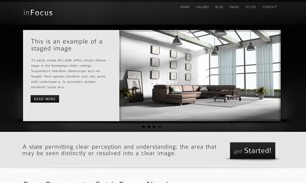 infocus-mojo inFocus premium WordPress theme
