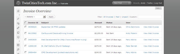 invoice