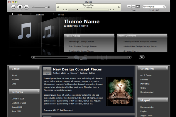 itunes-wordpress-theme