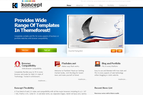 koncept Koncept WordPress Theme
