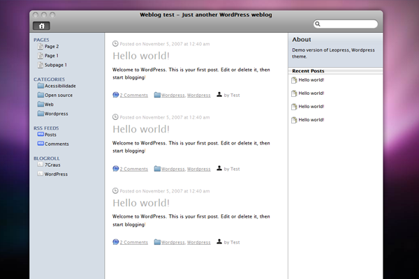 leopard-wordpress-theme
