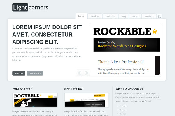 lightcorners Light Corners WordPress Theme by ThemeForest