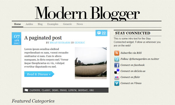 Modern Blogger