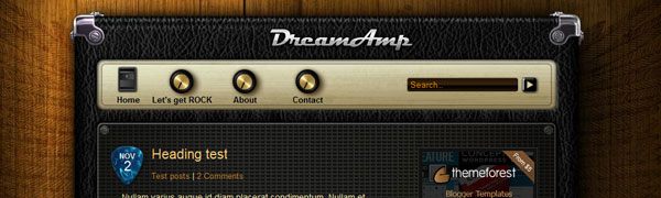 DreamAmp WordPress Theme