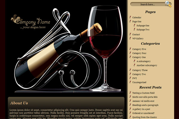 wordpress-chrome-theme